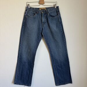 Vintage Ben Ryan Mens Mid Rise Classic Blue Straight Leg Jeans Y2K 90’s Casual